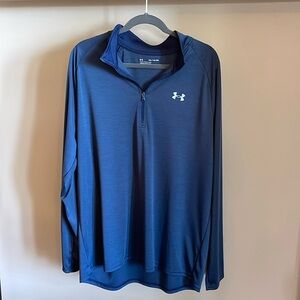 Men’s Under Armour Blue 1/2 Zip XXL